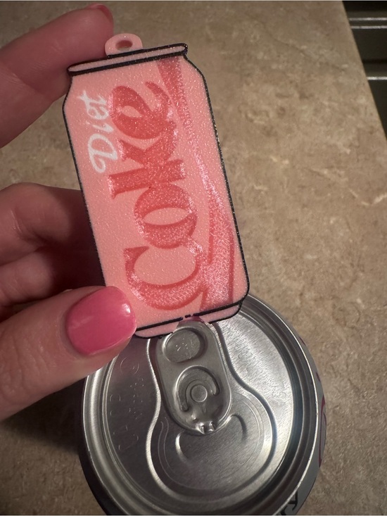 Other - Pink Can can tab opener. 3d printed
